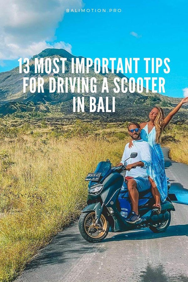 Conducción segura en bicicleta en Bali: 13 consejos más importantes