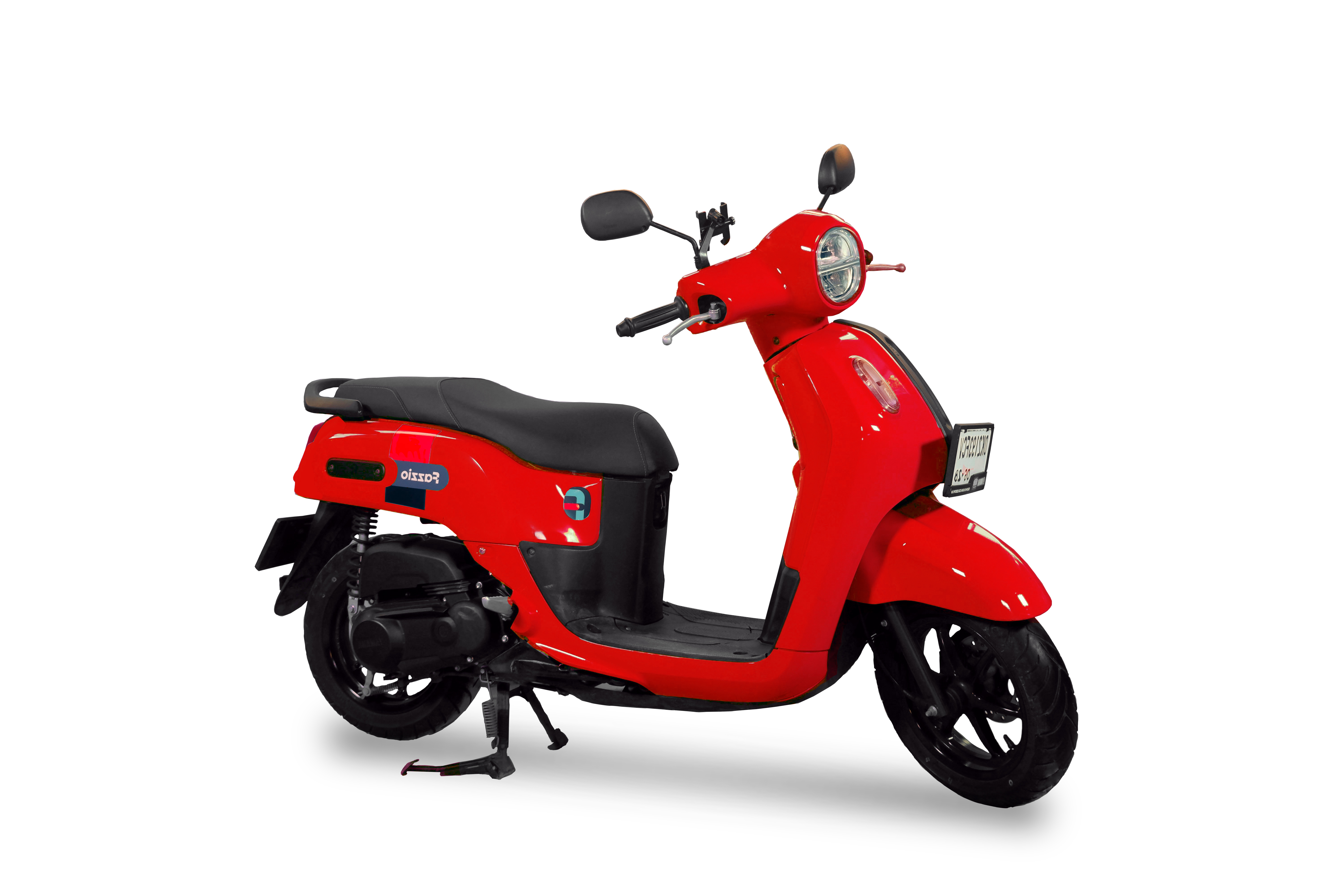 Ein Fahrrad mieten - Yamaha Fazzio (rot)