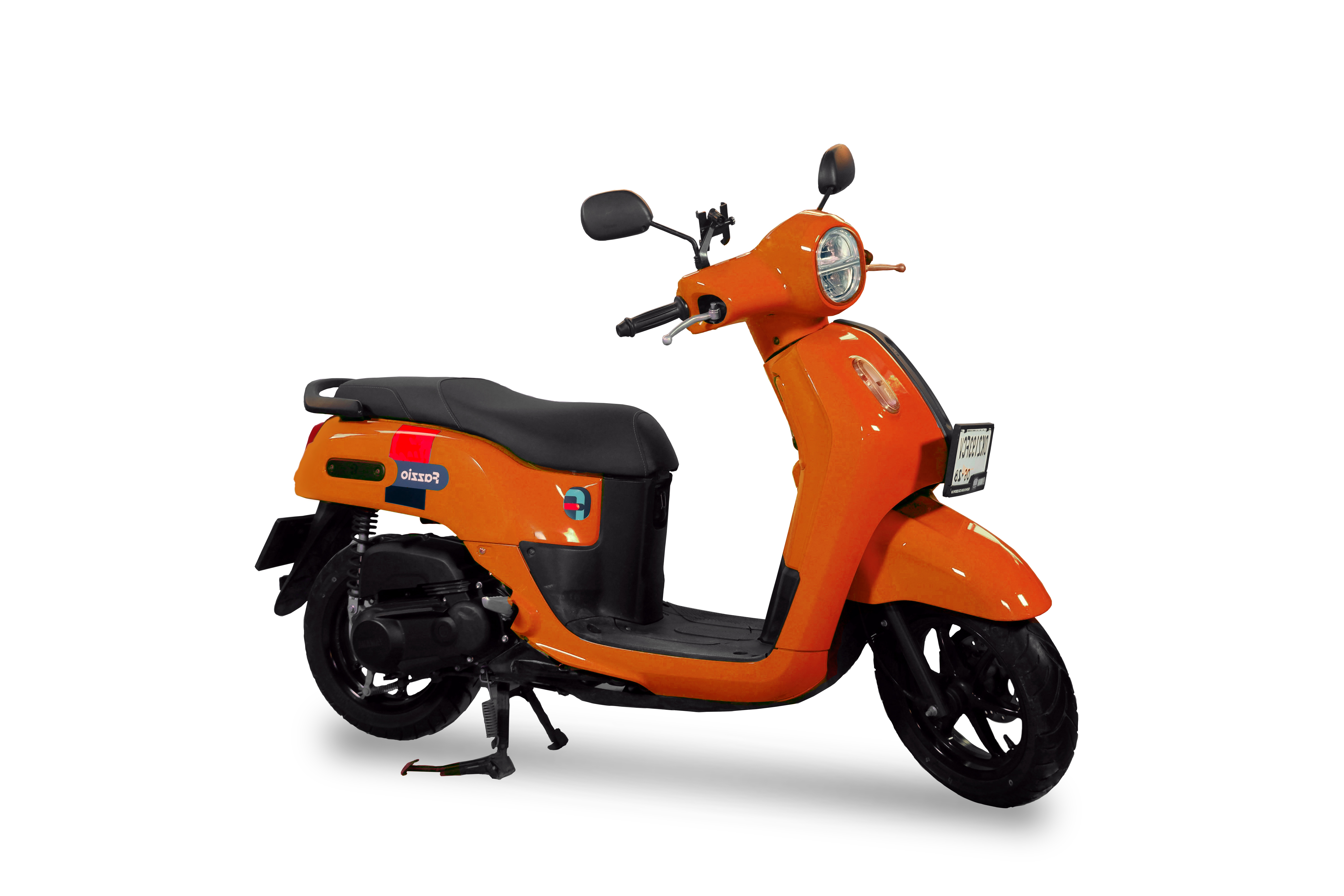 Ein Fahrrad mieten - Yamaha Fazzio (orange)